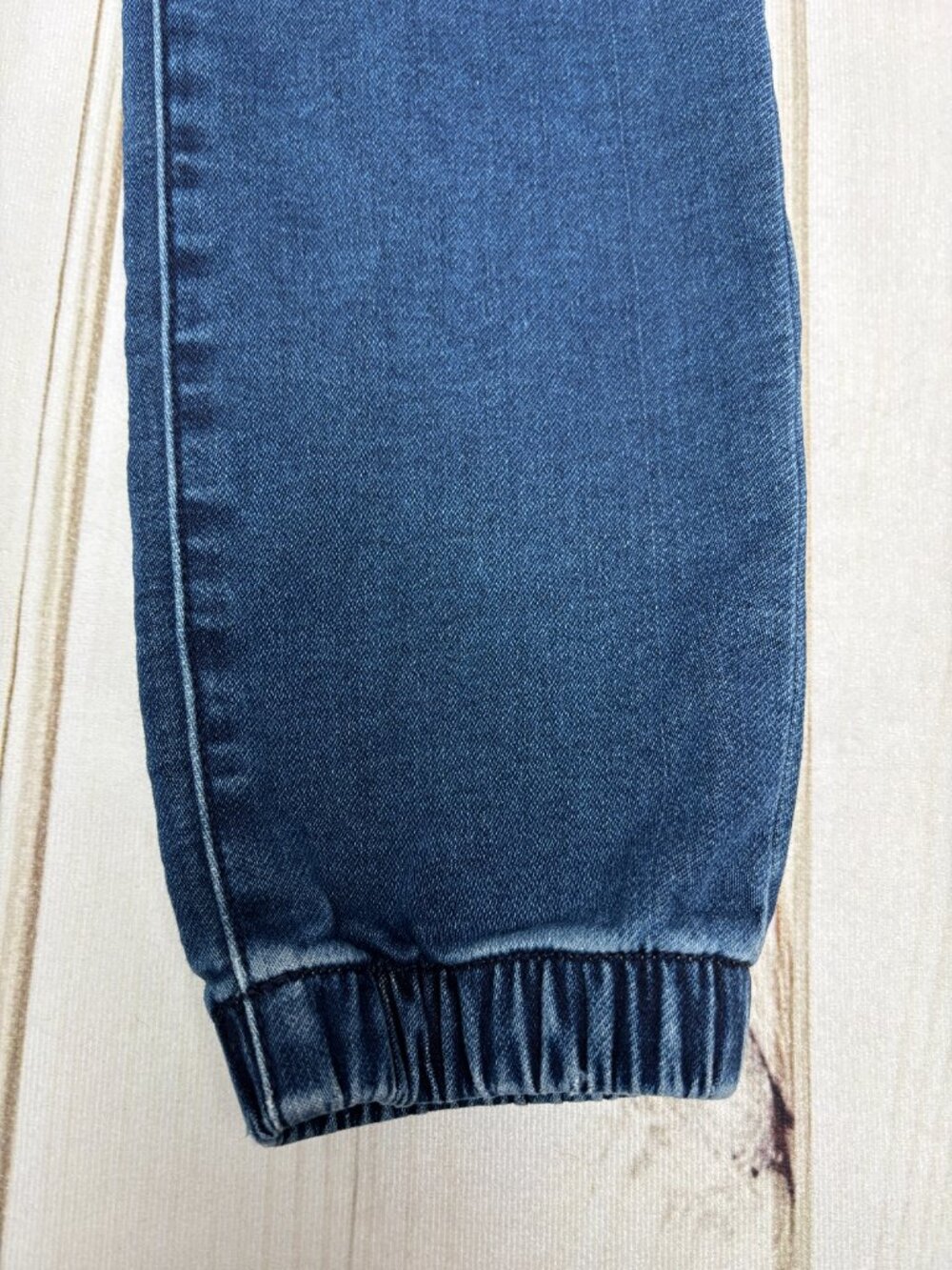 American Eagle Next Level Denim Joggers Women 4 Regular Mid Rise Stretch Blue - Picture 5 of 14